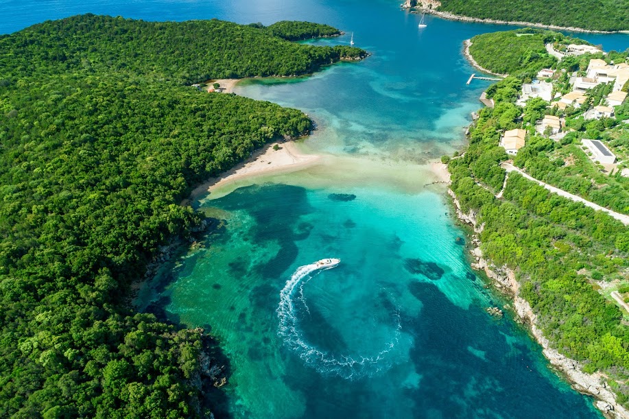 corfu private yacht tours